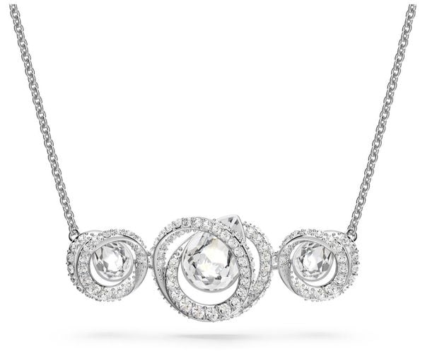 Generation | Necklace | Rhodium Necklace Jewellery - Swarovski - Modalova