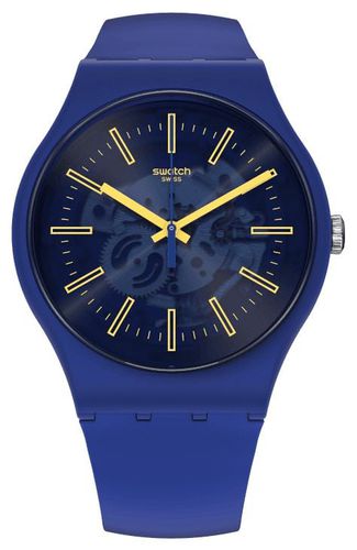 SO29N101 Sunbrush Sky Yellow Dial Details Watch - Swatch - Modalova