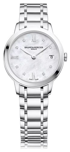 M0A10326 Classima Diamond Quartz (31mm) Watch - Baume & Mercier - Modalova