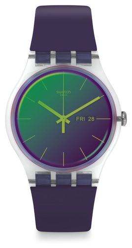 SO29K703 | New Gent | Polapurple Watch - Swatch - Modalova