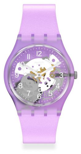 GV136 Tramonto Viola Silicone Strap Watch - Swatch - Modalova