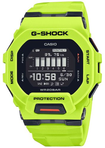 GBD-200-9ER G-Shock G-Squad Quartz Lime Watch - Casio - Modalova