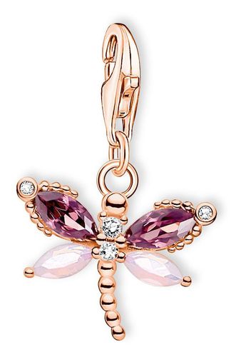 Dragonfly Charm - 18K Rose-Gold Jewellery - Thomas Sabo - Modalova