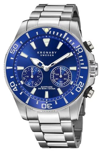 S3778/1 DIVER Hybrid Smartwatch (45.7mm) Dial Watch - Kronaby - Modalova