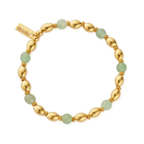 GBAFRO In Bloom GOOD FORTUNE Aventurine Bracelet - Jewellery - ChloBo - Modalova