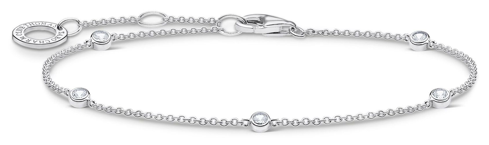 A1999-051-14-L19V Silver Stones Bracelet | 925 Jewellery - Thomas Sabo - Modalova