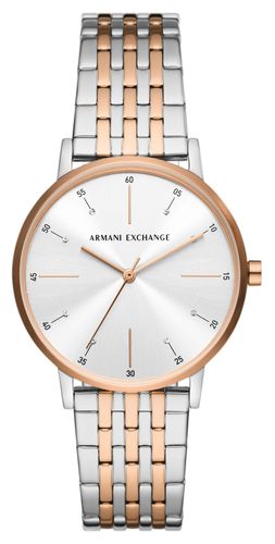 AX5580 Crystal Set Dial | Two-Tone Watch - Armani Exchange - Modalova