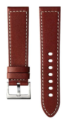 H690705106 Cow Leather 22mm - Khaki Watch - Hamilton Straps - Modalova