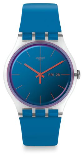 SO29K702 | New Gent | Polablue | Silicone Watch - Swatch - Modalova