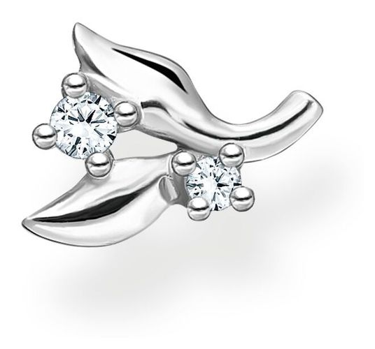 H2222-051-14 Leaves with Stone Silver Jewellery - Thomas Sabo - Modalova