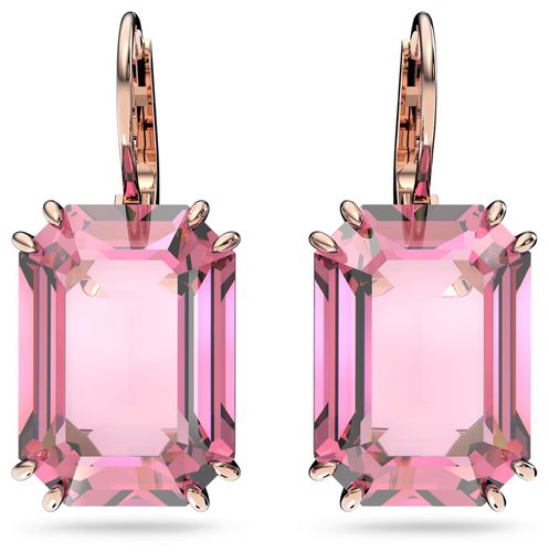 Millenia Drop Earrings Octagon-Cut Jewellery - Swarovski - Modalova