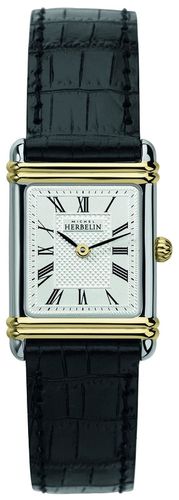 T08 Women's Art Deco | Leather Strap | Watch - Herbelin - Modalova