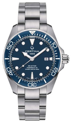 C0326071104100 DS ACTION DIVER | 43MM | POWERMATIC Watch - Certina - Modalova