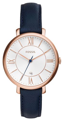 ES3843 Women's Jacqueline | Dial | Leather Watch - Fossil - Modalova