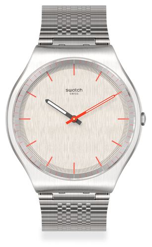 SS07S113GG TIMETRIC | Stainless Steel Bracelet Watch - Swatch - Modalova