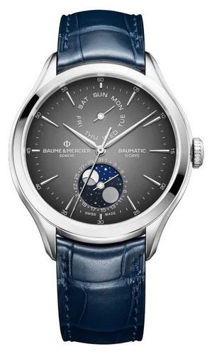 M0A10548 Clifton Baumatic Moonphase (42mm) Watch - Baume & Mercier - Modalova