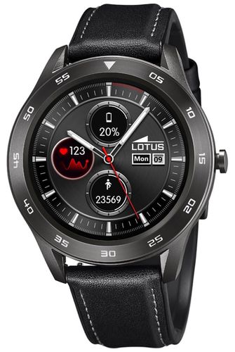 L50012/C SmarTime | Men's | Leather Strap + Free Watch - Lotus - Modalova