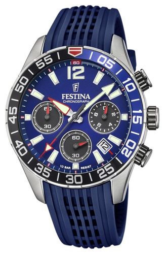 F20517/1 Men's Chronograph | Silicone Strap | Watch - Festina - Modalova