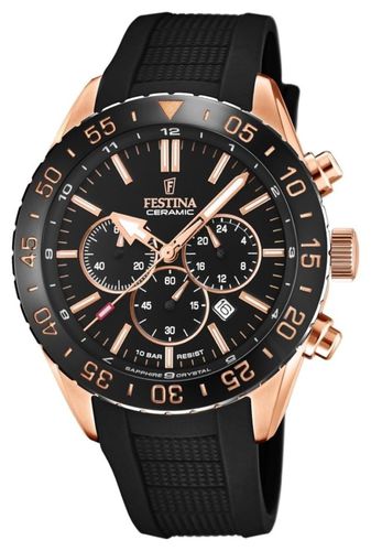 F20516/2 Men's Ceramic | Silicone Strap | Watch - Festina - Modalova