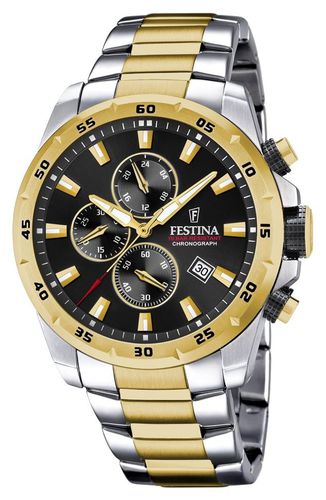 F20562/4 Men's Chronograph | Dial | Two Tone Watch - Festina - Modalova