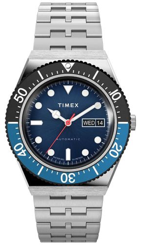 TW2V25100 M79 Automatic Black and Bezel Watch - Timex - Modalova