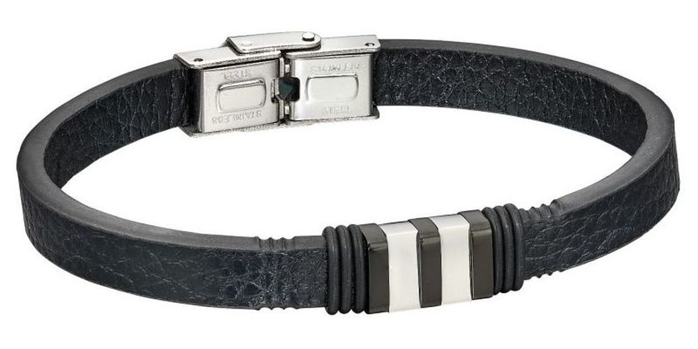 B5202 MEN'S BLACK BRACELET 21.5CM Jewellery - Fred Bennett - Modalova