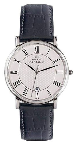 AP08 Men's Classic Leather Strap Watch - Herbelin - Modalova