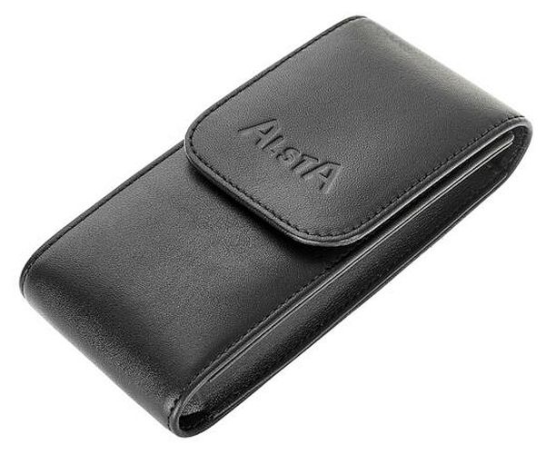 POUCH Italian Black Leather Storage Pouch Only Watch - Alsta - Modalova