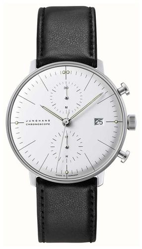 Max Bill Chronoscope (40mm) Dial Watch - Junghans - Modalova