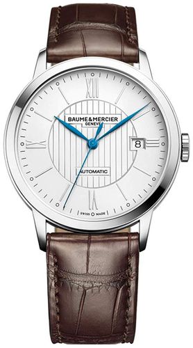 M0A10214 Classima Automatic (40mm) Opaline Watch - Baume & Mercier - Modalova