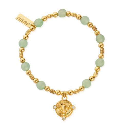 GBAFO3413 In Bloom SPARKLING BLOOM Aventurine Jewellery - ChloBo - Modalova