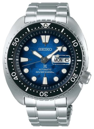 SRPE39K1 EX DISPLAY Men's Save The Ocean | Stainless Watch - Seiko - Modalova