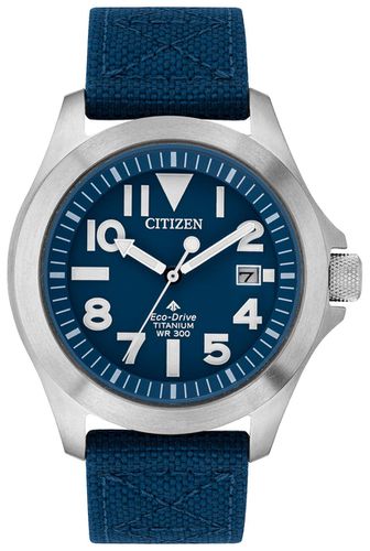 BN0118-12L Men's Super Tough Titanium Eco-Drive Watch - Citizen - Modalova