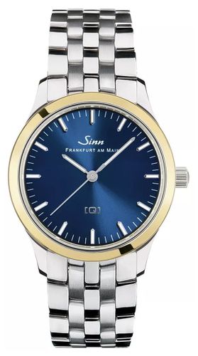 St GG B [Q] Technology Gold-Plated Bezel Watch - Sinn - Modalova