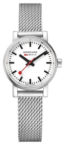 MSE.26110.SM Women's Evo2 Petite 26mm Stainless Watch - Mondaine - Modalova