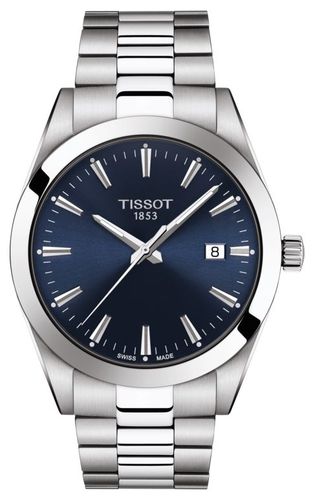 T1274101104100 | Gentleman | Stainless Steel Bracelet Watch - Tissot - Modalova