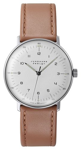 Max Bill Hand-winding White Dial Watch - Junghans - Modalova