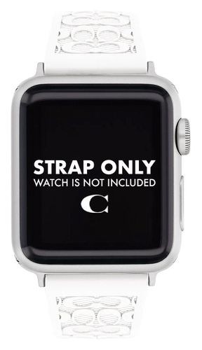 Apple Strap (38/40/41mm) Silicone Watch - Coach - Modalova