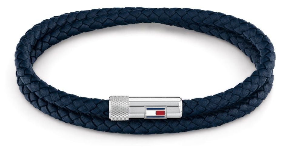 S Men's Casual | Blue Double Wrap Jewellery - Tommy Hilfiger - Modalova