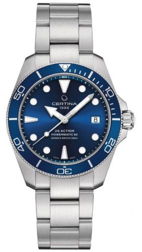 C0328071104100 DS ACTION Diver | 38MM | Powermatic Watch - Certina - Modalova