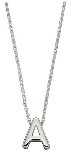 N4428 Initial A Pendant Jewellery - Elements Silver - Modalova