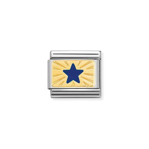 Composable Classic PLATES BLUE STAR Jewellery - Nomination - Modalova