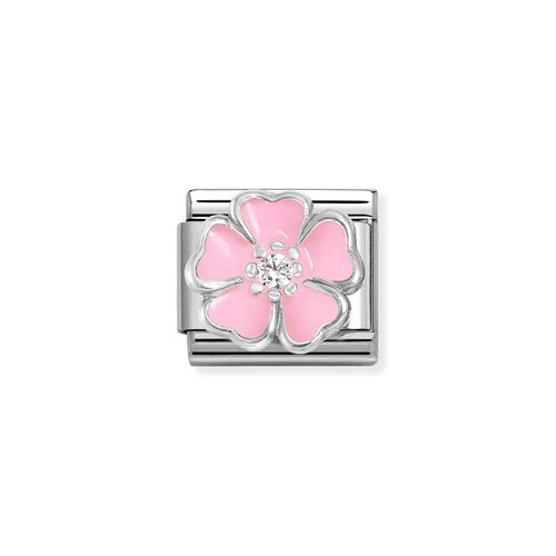 Composable CLASSIC Symbols Pink Flower Jewellery - Nomination - Modalova