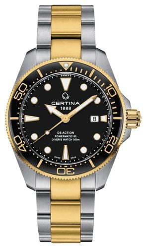 C0326072205100 DS Action Diver 43mm Powermatic 80 Watch - Certina - Modalova