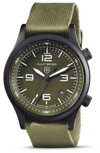 N08 Canford Quartz (44mm) Matt Dark Watch - Elliot Brown - Modalova