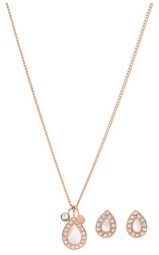 JF04029791 Women's Rose Gold-Tone Mother-of-Pearl Jewellery - Fossil - Modalova