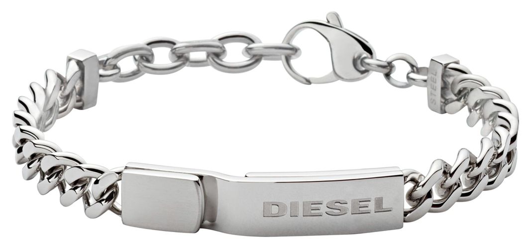 DX0966040-EX DISPLAY STACKED STEEL Men's Stainless Jewellery - Diesel - Modalova