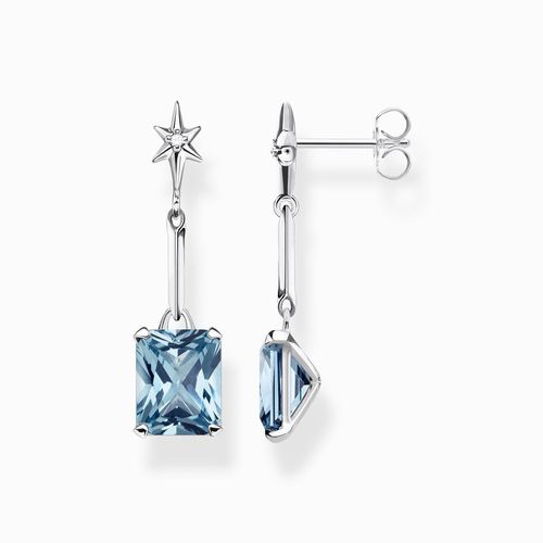 H2115-644-1 Earrings With Aquamarine-coloured Jewellery - Thomas Sabo - Modalova