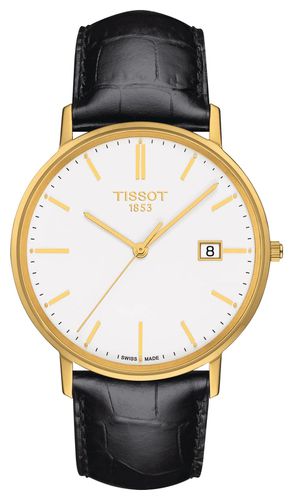 T9224101601100 Goldrun Sapphire 18K Gold Leather Watch - Tissot - Modalova