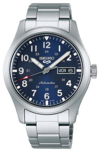 SRPG29K1 5 Sports Field Dial Stainless Steel Watch - Seiko - Modalova